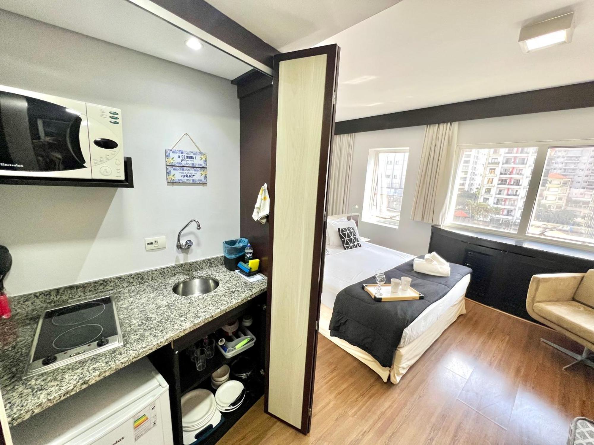 Apartmán Lindo Apto Com Piscina E Academia Prox Av Paulista São Paulo Exteriér fotografie